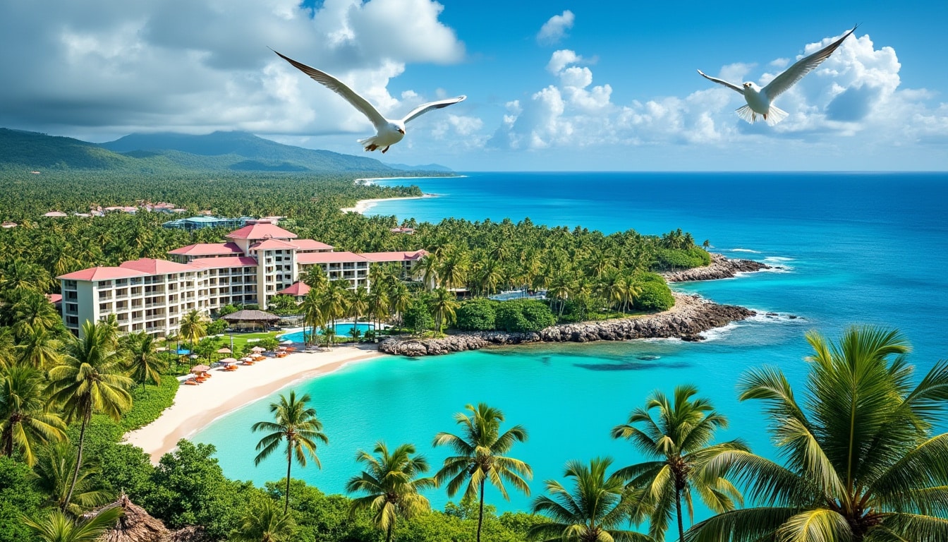 discover the location and precise coordinates of punta cana, a stunning tropical paradise in the dominican republic. explore its beautiful beaches, vibrant culture, and top-rated resorts, all while finding out how to navigate to this popular destination.