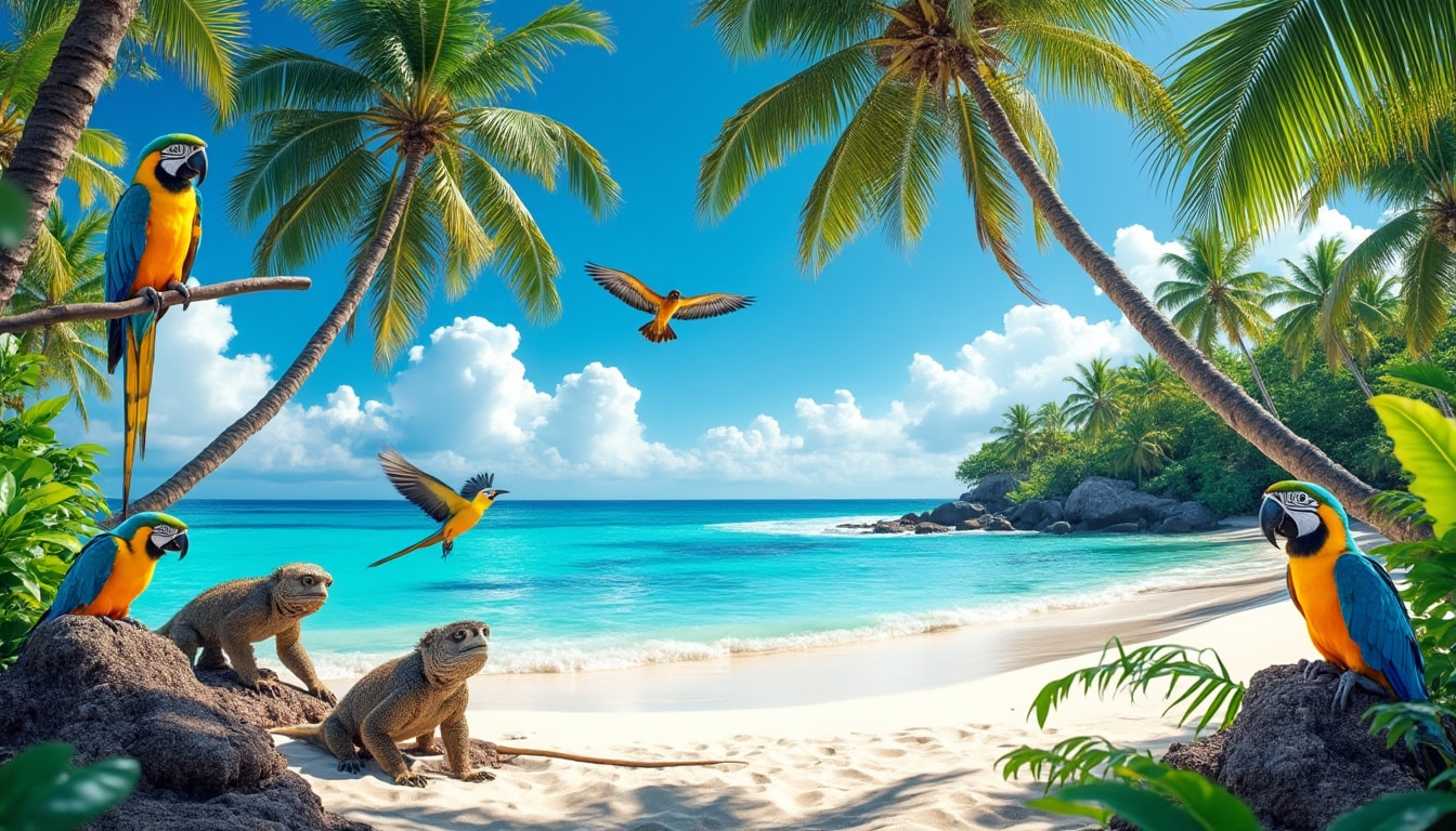 explore the breathtaking nature and diverse wildlife of punta cana. discover pristine beaches, lush tropical landscapes, and unique ecosystems teeming with vibrant flora and fauna. experience an unforgettable adventure in one of the caribbean's most stunning natural paradises.