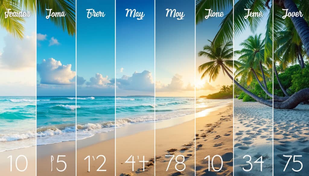 discover the monthly weather patterns in punta cana to plan the perfect vacation. from sunny days to occasional rain, our guide provides detailed insights on temperatures, humidity, and precipitation throughout the year.